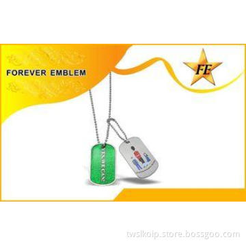 aluminum custom Personalised Dog Tags , colorful dog tag wi